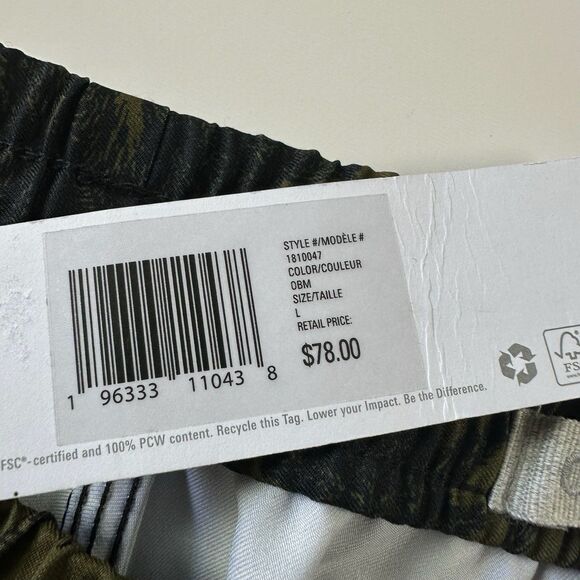 Outerknown Shorts Mens L Palm Tree VOLLEY Swim Trunk Large NWT - Picture 7 of 8